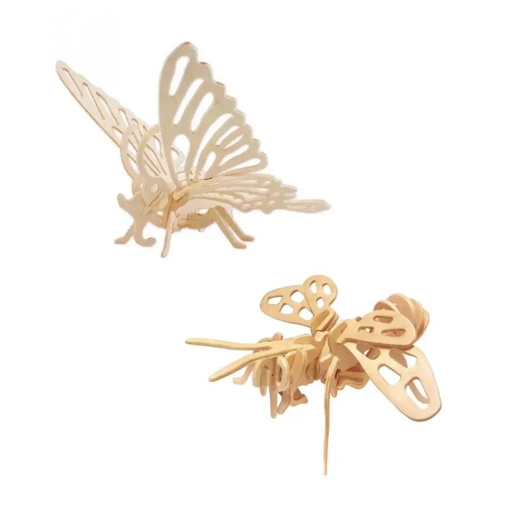 3D Puzzel - Vlinder & Bij | Fantastic Gifts Shop