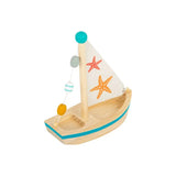 Badspeelgoed - Houten Zeilboot | Fantastic Gifts Shop