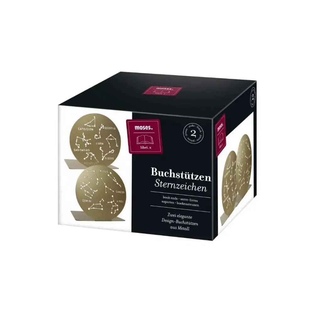 Boekensteun Sterrenbeelden (set van 2) | Fantastic Gifts Shop