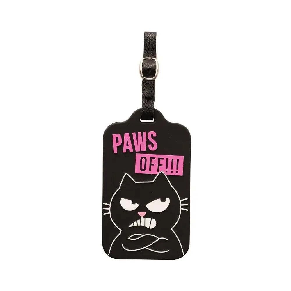 Ed the Cat - Kofferlabel Paws Off | Fantastic Gifts Shop
