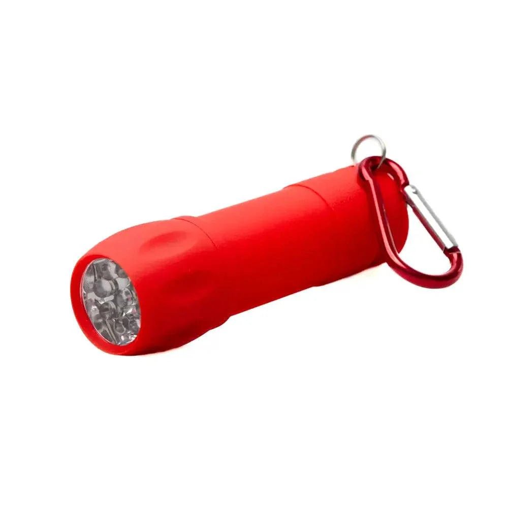 Expeditie Natuur - Zaklamp met Karabijnhaak Rood| Fantastic Gifts Shop