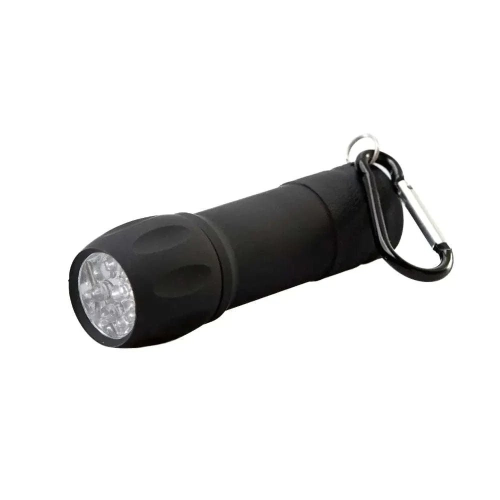 Expeditie Natuur - Zaklamp met Karabijnhaak Zwart| Fantastic Gifts Shop