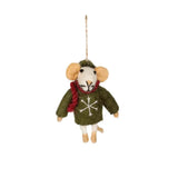 Hanger - Muis Donkergroen | Fantastic Gifts Shop