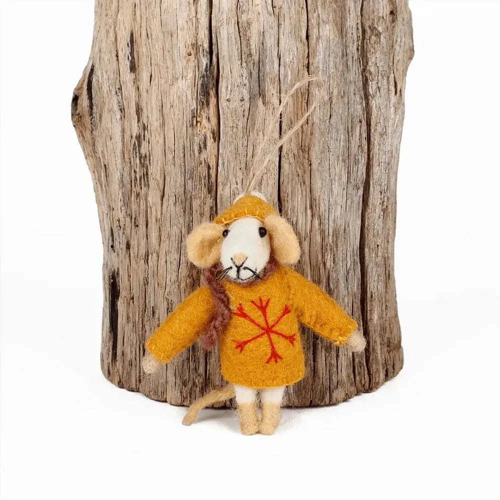 Hanger - Muis Geel | Fantastic Gifts Shop