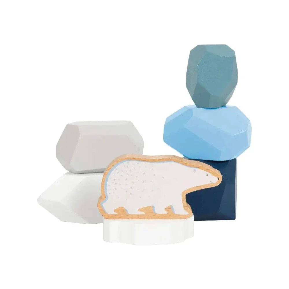 Houten Balans Blokken Noordpool | Fantastic Gifts Shop