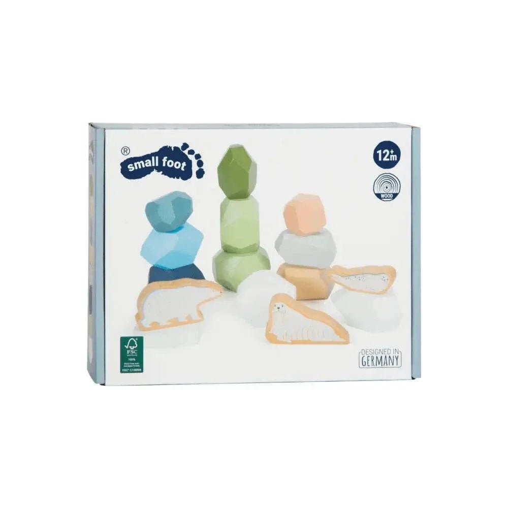 Houten Balans Blokken Noordpool | Fantastic Gifts Shop