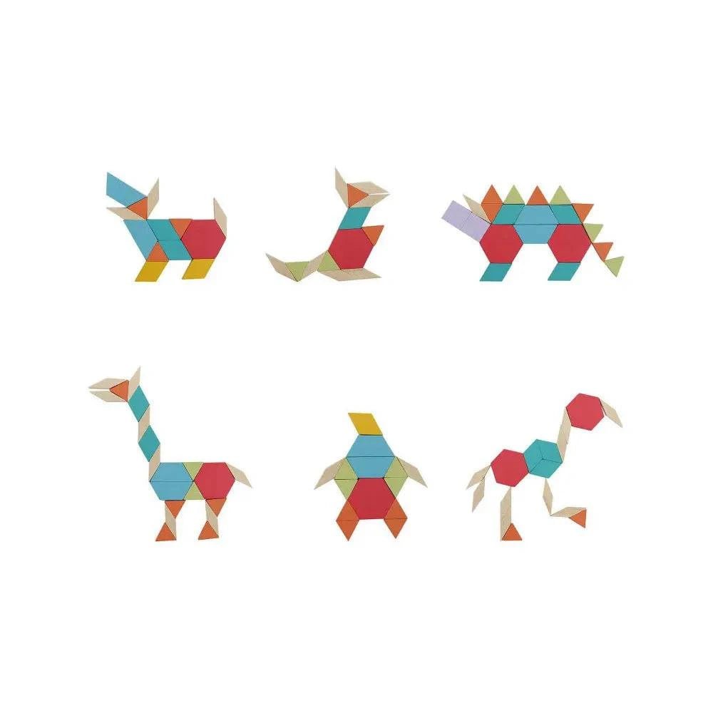 Houten Mozaïk Blokken | Fantastic Gifts Shop