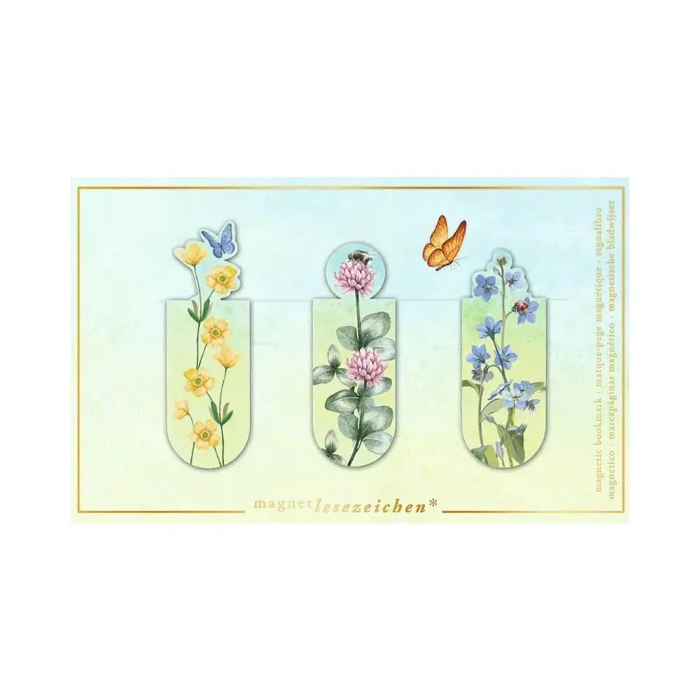 Magnetische Boekenlegger "Bloemenweide" | Fantastic Gifts Shop