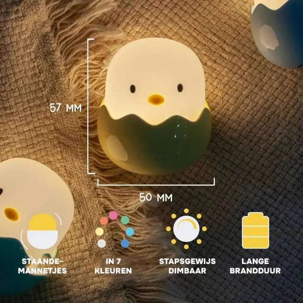 Nachtlampje Baby Eggy - Geel | Fantastic Gifts Shop