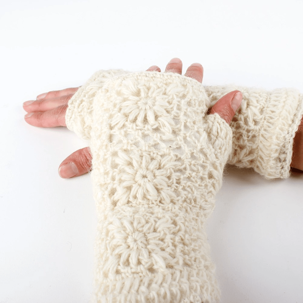 Polswarmers - Creme | Fantastic Gifts Shop