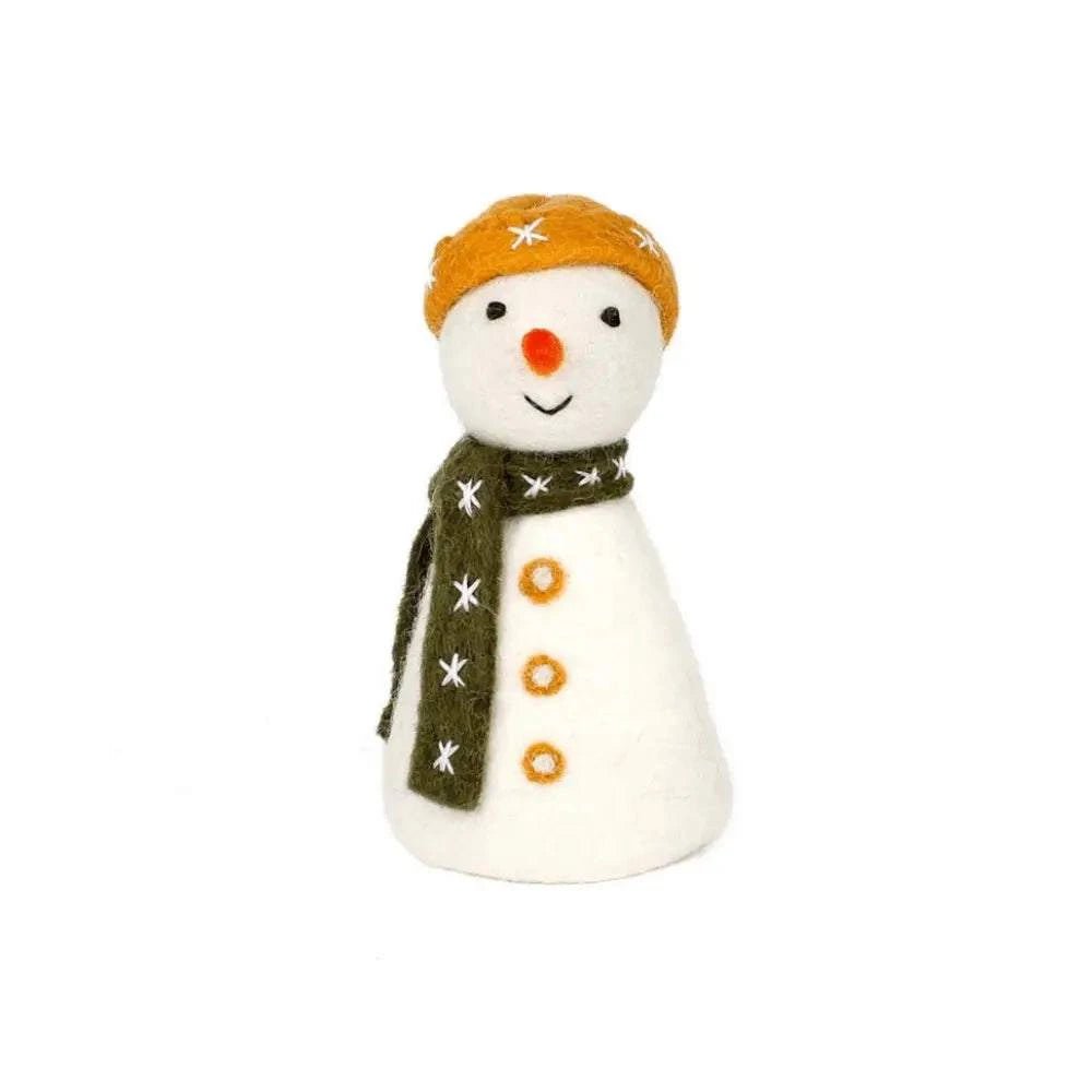 Sneeuwpop - Okergeel | Fantastic Gifts Shop