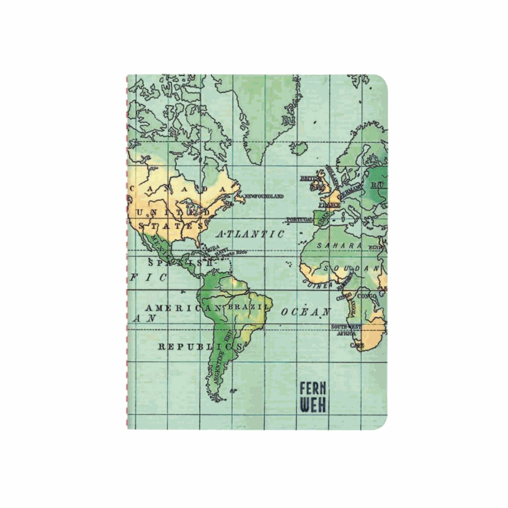 Reizen Notitieboekjes (Set van 3) | Fantastic Gifts Shop