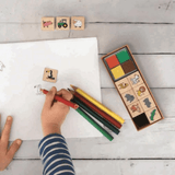 Stempelset "Dierentuin" | Fantastic Gifts Shop