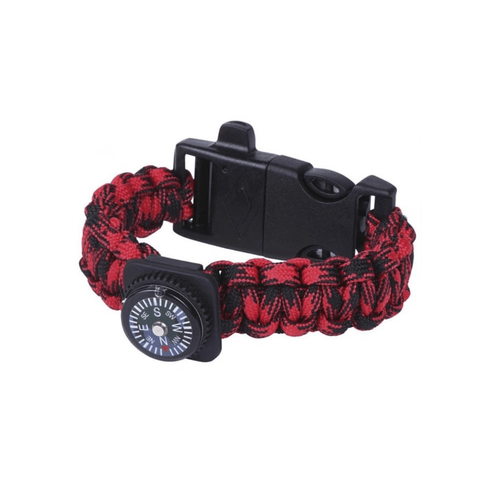Survival Armband - Rood | Fantastic Gifts Shop