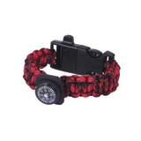 Survival Armband - Rood | Fantastic Gifts Shop