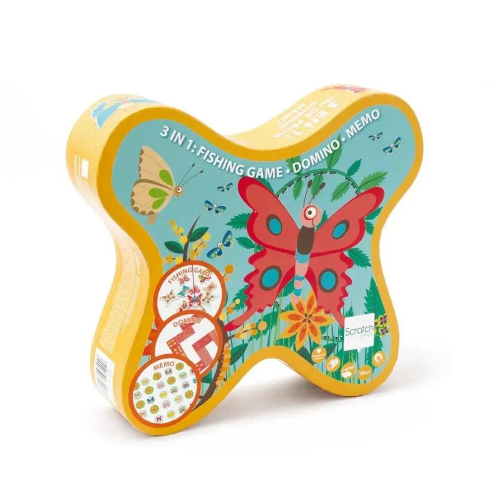 Vlinderspel 3 in 1 | Fantastic Gifts Shop